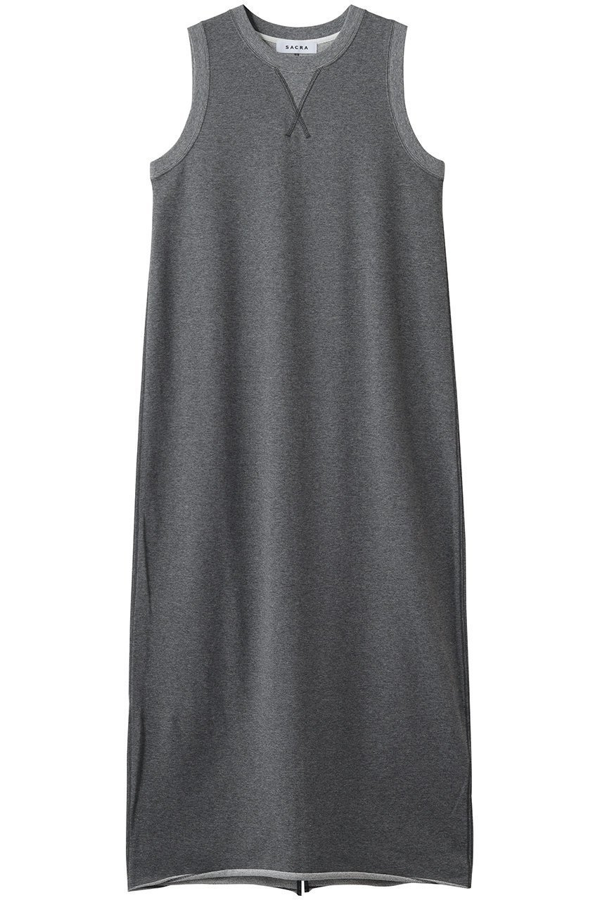 【サクラ/SACRA】のエクストラファインフリースノースリーブワンピース 人気、トレンドファッション・服の通販 founy(ファニー) 　ファッション　Fashion　レディースファッション　Fashion for Women　ワンピース　Dresses　チュニック　Tunic Tops & Dresses　アメリカン　American Style　スリーブ　Sleeve, Long Sleeve / Short Sleeve　チュニック　Tunic, Long Top　デコルテ　Décolleté, Neckline　ロング　Long, Long-Length　エレガント 上品　Elegant　新作・新入荷　New Arrivals / New In　 other-1|ID: prp329100004896561 ipo3291000000036610572