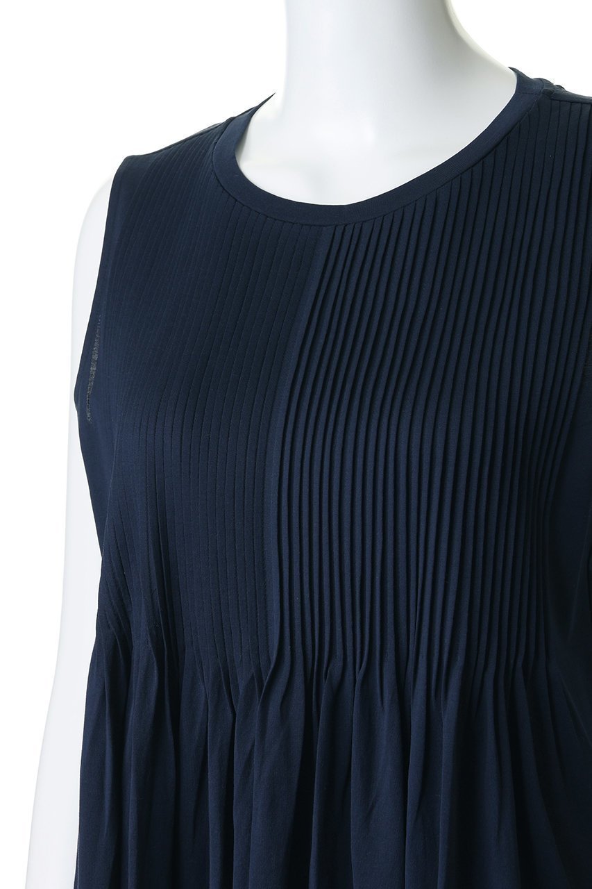 【マックスマーラ/Max Mara】の【Weekend Max Mara】RICORDO ギャザー ノースリーブドレス 人気、トレンドファッション・服の通販 founy(ファニー) 　ファッション　Fashion　レディースファッション　Fashion for Women　ワンピース　Dresses　フォーマル・パーティードレス・結婚式用ドレス　Elegant & Casual Dresses　チュニック　Tunic Tops & Dresses　ギャザー　Gathered, Ruffled　サマー　Summer, Summer Style　サンダル　Sandals, Summer Shoes　ジャケット　Jacket, Outerwear　チュニック　Tunic, Long Top　ドレス　Dress, One-Piece　ノースリーブ　Sleeveless, No-Sleeve　フラット　Flat, Flat Shoes　リゾート　Resort, Vacation Style　ロング　Long, Long-Length　夏　Summer　新作・新入荷　New Arrivals / New In　春　Spring　S/S・春夏　SS, Spring/Summer, Warm Season　other-5|ID: prp329100004896565 ipo3291000000036610627