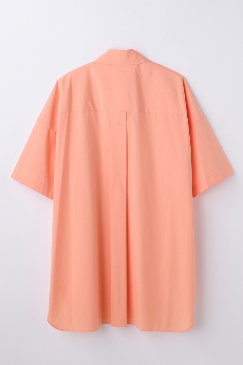 【エンフォルド/ENFOLD】のHALF-SLEEVES BOX SHIRT 大人の最旬トレンドファッション＆コーディネート founy(ファウニー) 　ファッション　Fashion　レディースファッション　Fashion for Women　トップス・カットソー　Cut & Sew Tops　シャツ・ブラウス・オフィスカジュアル　Elegant Blouses & Button-Ups　なめらか　Smooth, Silky Texture　ショート　Short, Short Length　シンプル　Simple, Minimal　スリーブ　Sleeve, Long Sleeve / Short Sleeve　ポケット　Pocket, Pocket Detail　春　Spring　other-2|ID: prp329100004896570 ipo3291000000036904605