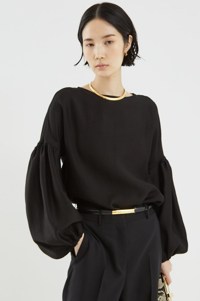 【ザ ストア バイ シー/THE STORE by C】のフェミニンブラウス 人気、トレンドファッション・服の通販 founy(ファニー) ファッション Fashion レディースファッション Fashion for Women トップス・カットソー Cut & Sew Tops シャツ・ブラウス・オフィスカジュアル Elegant Blouses & Button-Ups エレガント 上品 Elegant ギャザー Gathered, Ruffled シルク Silk, 100% Silk スリーブ Sleeve, Long Sleeve / Short Sleeve フェミニン Feminine, Girly フロント Front, Front Design ロング Long, Long-Length 再入荷 Restock / Back in Stock other-8|ID: prp329100004896575 ipo3291000000036610720