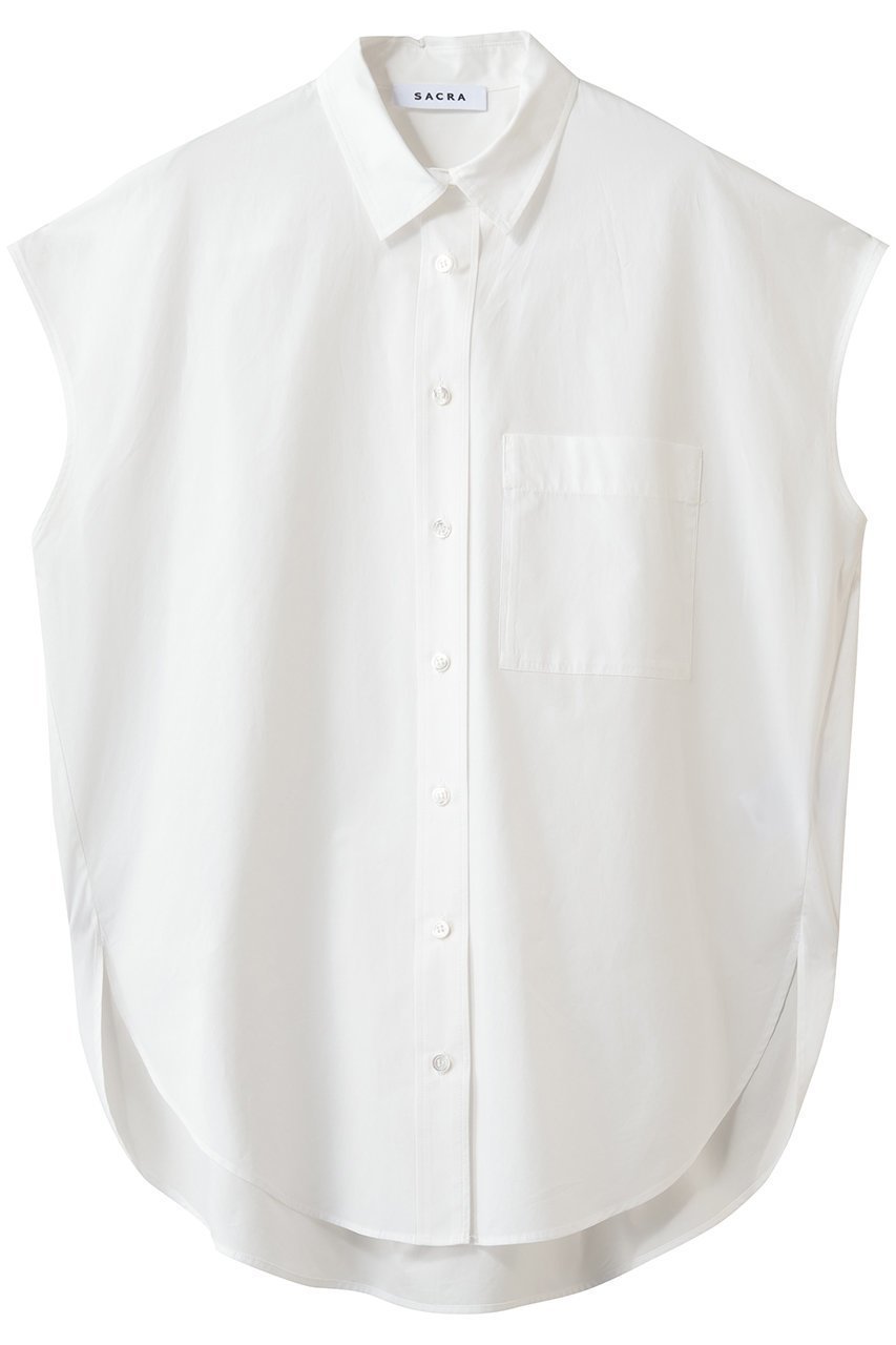 【サクラ/SACRA】のプレミアムコンパクトポプリンブラウス 人気、トレンドファッション・服の通販 founy(ファニー) ファッション Fashion レディースファッション Fashion for Women トップス・カットソー Cut & Sew Tops シャツ・ブラウス・オフィスカジュアル Elegant Blouses & Button-Ups イタリア Italy ショート Short, Short Length スリーブ Sleeve, Long Sleeve / Short Sleeve タンブラー Tumbler, Travel Mug デニム Denim, Jeans Material フォルム Silhouette, Form ミックス Mix, Mixed Style エレガント 上品 Elegant 新作・新入荷 New Arrivals / New In other-1|ID: prp329100004896578 ipo3291000000036610732