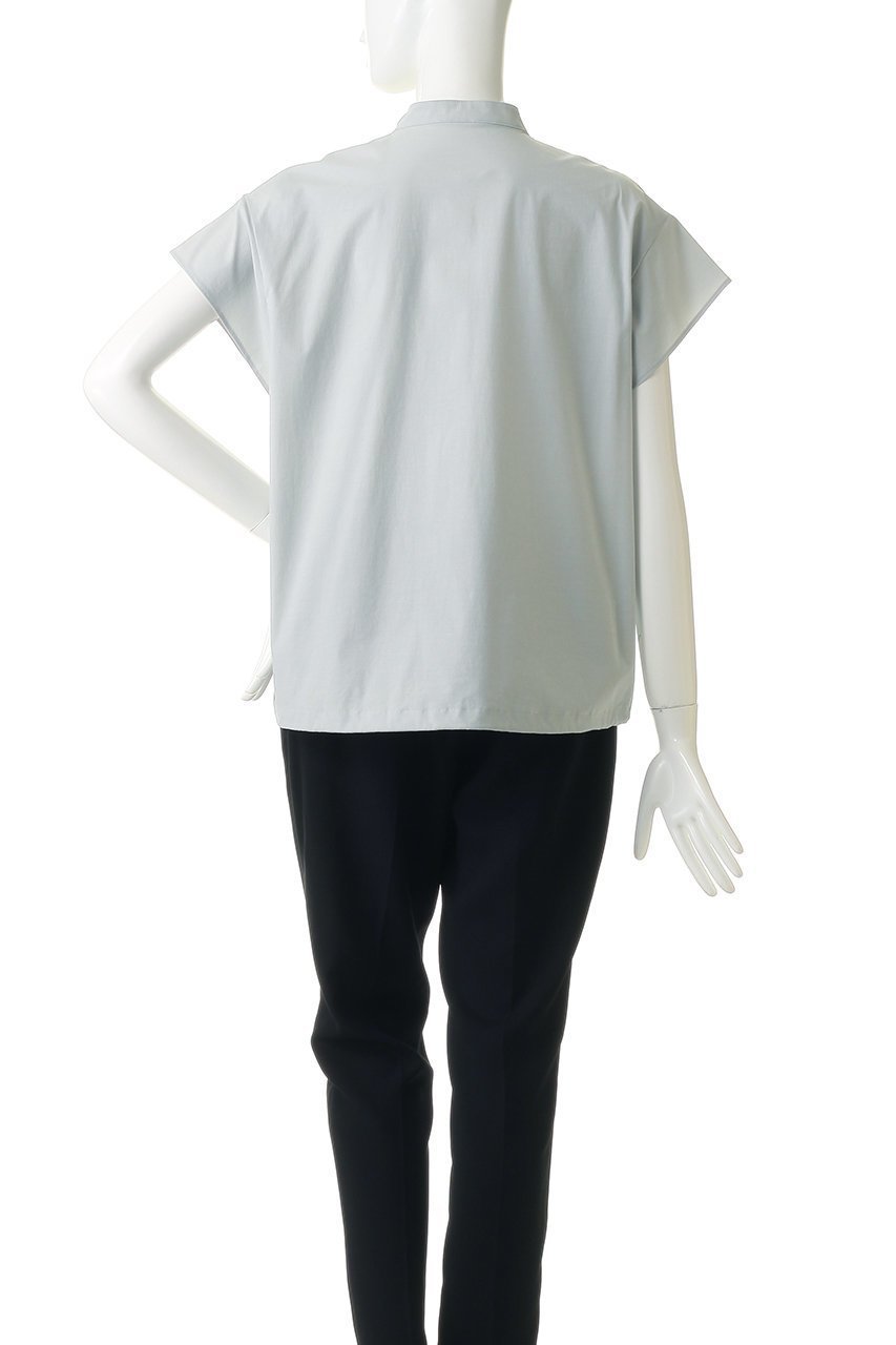 【エリオポール/heliopole】のフレンチスリーブドローストリングシャツ 人気、トレンドファッション・服の通販 founy(ファニー) ファッション Fashion レディースファッション Fashion for Women トップス・カットソー Cut & Sew Tops シャツ・ブラウス・オフィスカジュアル Elegant Blouses & Button-Ups おすすめ Recommended / Our Picks ショート Short, Short Length シンプル Simple, Minimal スリーブ Sleeve, Long Sleeve / Short Sleeve セットアップ Set-Up, Coordinated Outfit タフタ Taffeta, Structured Fabric バルーン Balloon, Balloon Silhouette 新作・新入荷 New Arrivals / New In other-4|ID: prp329100004896586 ipo3291000000036610831