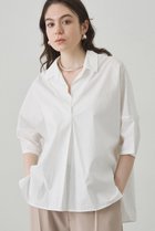 【ウィムガゼット/Whim Gazette】の【Drawing Numbers】スキッパーシャツ ホワイト|ID:prp329100004896589