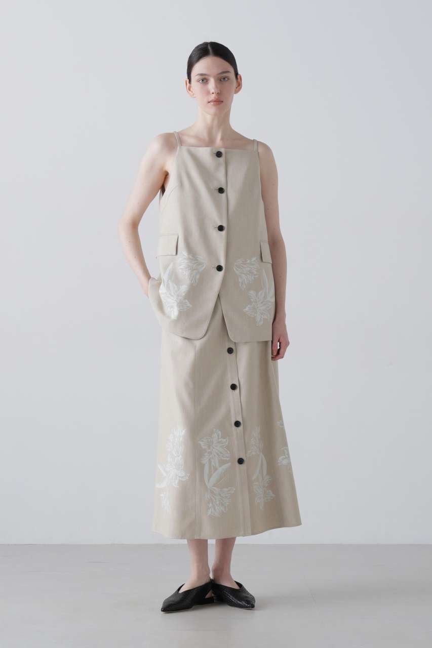 【アドーア/ADORE】のドライハイブリッドブラウス 人気、トレンドファッション・服の通販 founy(ファニー) 　ファッション　Fashion　レディースファッション　Fashion for Women　トップス・カットソー　Cut & Sew Tops　キャミソール&ノースリーブ　Camisoles & Sleeveless Tops　シャツ・ブラウス・オフィスカジュアル　Elegant Blouses & Button-Ups　オックス　Oxford Fabric　ジャケット　Jacket, Outerwear　セットアップ　Set-Up, Coordinated Outfit　ノースリーブ　Sleeveless, No-Sleeve　フラワー　Flower, Floral　プリント　Print, Printed Pattern　マニッシュ　Mannish, Boyish　ミックス　Mix, Mixed Style　ラップ　Wrap, Wrap Design　ラバー　Rubber, Rubber Sole　新作・新入荷　New Arrivals / New In　other-3|ID: prp329100004896594 ipo3291000000036610878