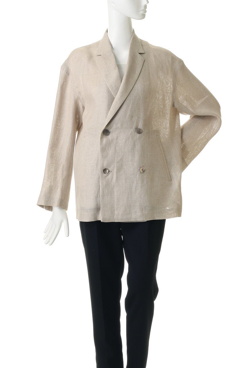 【エリオポール/heliopole】のDUNGAREESリネンジャケット 人気、トレンドファッション・服の通販 founy(ファニー) 　ファッション　Fashion　レディースファッション　Fashion for Women　アウター　Coat / Outerwear Collection　レディースジャケット・軽アウター　Jackets　シンプル　Simple, Minimal　ジャケット　Jacket, Outerwear　リネン　Linen, Linen Fabric　夏　Summer　新作・新入荷　New Arrivals / New In　春　Spring　S/S・春夏　SS, Spring/Summer, Warm Season　other-2|ID: prp329100004896608 ipo3291000000036610965