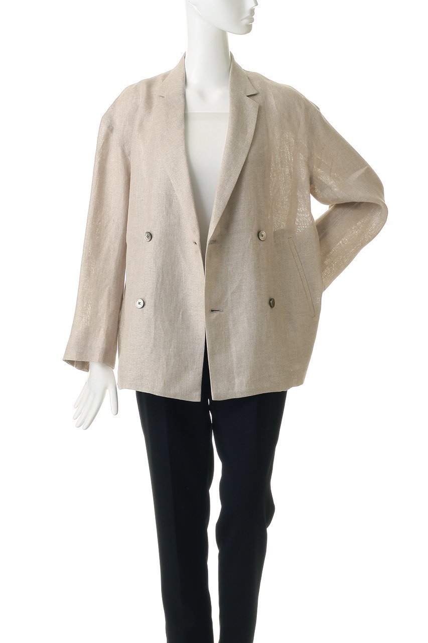 【エリオポール/heliopole】のDUNGAREESリネンジャケット 人気、トレンドファッション・服の通販 founy(ファニー) 　ファッション　Fashion　レディースファッション　Fashion for Women　アウター　Coat / Outerwear Collection　レディースジャケット・軽アウター　Jackets　シンプル　Simple, Minimal　ジャケット　Jacket, Outerwear　リネン　Linen, Linen Fabric　夏　Summer　新作・新入荷　New Arrivals / New In　春　Spring　S/S・春夏　SS, Spring/Summer, Warm Season　other-7|ID: prp329100004896608 ipo3291000000036610974