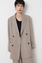 【ウィムガゼット/Whim Gazette】のツイルダブルブレストジャケット グレー|ID:prp329100004896610