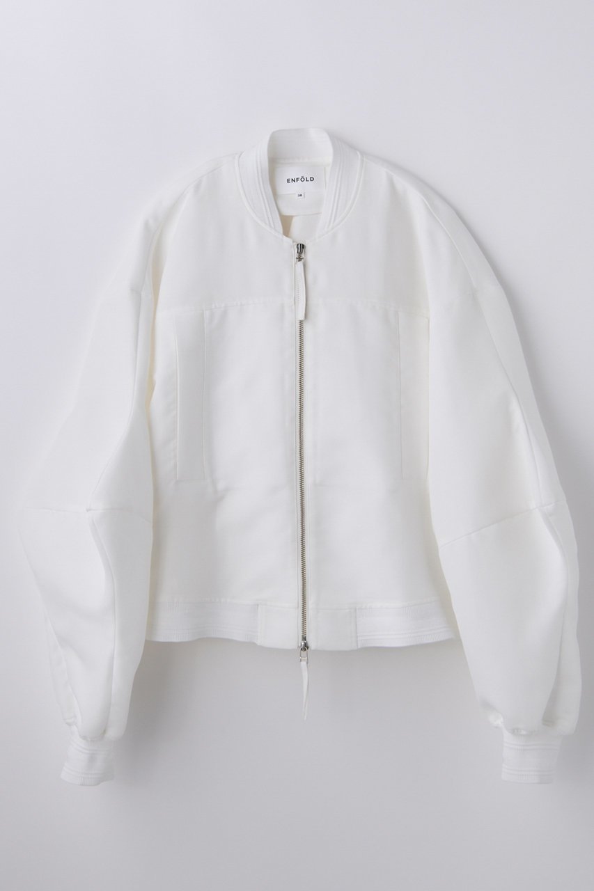 【エンフォルド/ENFOLD】のMONSTER SLEEVES BLOUSON 大人の最旬トレンドファッション＆コーディネート founy(ファウニー) 　ファッション　Fashion　レディースファッション　Fashion for Women　アウター　Coat / Outerwear Collection　レディースジャケット・軽アウター　Jackets　ブルゾンジャケット・スポーティアウター　Blouson Jackets　サークル　Circle, Round Design　ジャケット　Jacket, Outerwear　ドレープ　Drape, Draping Fabric　バランス　Balance, Style Balance　フォルム　Silhouette, Form　ブルゾン　Blouson, Bomber Jacket　今季　This Season, Current Season　 other-1|ID: prp329100004896615 ipo3291000000036904768