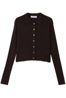 【サクラ/SACRA】のファインツイストコットンリネンリブカーディガン 人気、トレンドファッション・服の通販 founy(ファニー) ファッション Fashion レディースファッション Fashion for Women トップス・カットソー Cut & Sew Tops ニット Knit Tops & Sweaters カーディガン・羽織り Layered Style Cardigans おすすめ Recommended / Our Picks カーディガン Cardigan, Knitwear クロップド Cropped, Short Length コンパクト Compact, Small Size リラックス Relax, Relaxed Fit 今季 This Season, Current Season 定番 Standard, Basic Item 新作・新入荷 New Arrivals / New In |ID:prp329100004896625
