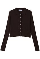 【サクラ/SACRA】のファインツイストコットンリネンリブカーディガン 人気、トレンドファッション・服の通販 founy(ファニー) ファッション Fashion レディースファッション Fashion for Women トップス・カットソー Cut & Sew Tops ニット Knit Tops & Sweaters カーディガン・羽織り Layered Style Cardigans おすすめ Recommended / Our Picks カーディガン Cardigan, Knitwear クロップド Cropped, Short Length コンパクト Compact, Small Size リラックス Relax, Relaxed Fit 今季 This Season, Current Season 定番 Standard, Basic Item 新作・新入荷 New Arrivals / New In thumbnail ブラウン|ID: prp329100004896625 ipo3291000000036611097