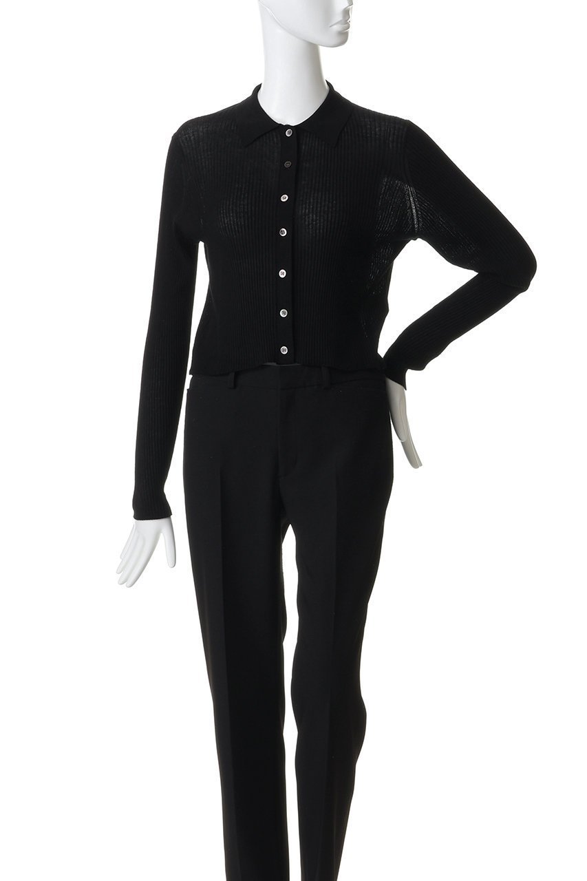 【サクラ/SACRA】のファインツイストコットンリネンリブカーディガン 人気、トレンドファッション・服の通販 founy(ファニー) 　ファッション　Fashion　レディースファッション　Fashion for Women　トップス・カットソー　Cut & Sew Tops　ニット　Knit Tops & Sweaters　カーディガン・羽織り　Layered Style Cardigans　おすすめ　Recommended / Our Picks　カーディガン　Cardigan, Knitwear　クロップド　Cropped, Short Length　コンパクト　Compact, Small Size　リラックス　Relax, Relaxed Fit　今季　This Season, Current Season　定番　Standard, Basic Item　新作・新入荷　New Arrivals / New In　other-2|ID: prp329100004896625 ipo3291000000036611103