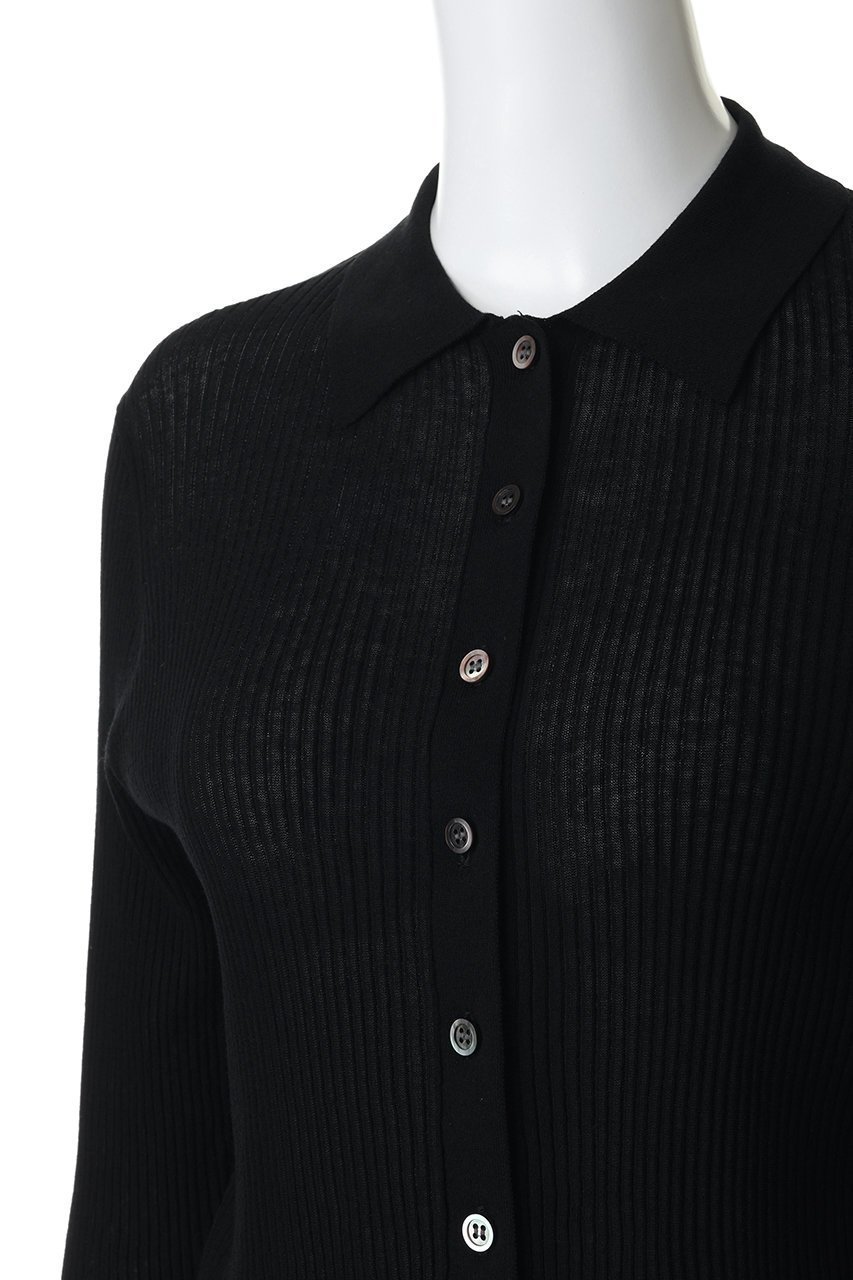 【サクラ/SACRA】のファインツイストコットンリネンリブカーディガン 人気、トレンドファッション・服の通販 founy(ファニー) 　ファッション　Fashion　レディースファッション　Fashion for Women　トップス・カットソー　Cut & Sew Tops　ニット　Knit Tops & Sweaters　カーディガン・羽織り　Layered Style Cardigans　おすすめ　Recommended / Our Picks　カーディガン　Cardigan, Knitwear　クロップド　Cropped, Short Length　コンパクト　Compact, Small Size　リラックス　Relax, Relaxed Fit　今季　This Season, Current Season　定番　Standard, Basic Item　新作・新入荷　New Arrivals / New In　other-5|ID: prp329100004896625 ipo3291000000036611109