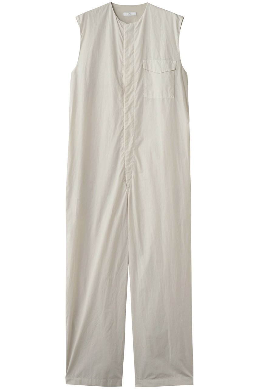 【エイトン/ATON】のNATURAL DYED コットン ローン ジャンプスーツ インテリア・キッズ・メンズ・レディースファッション・服の通販 founy(ファウニー) 　ファッション　Fashion　レディースファッション　Fashion for Women　パンツ　Pants & Trousers　なめらか　Smooth, Silky Texture　シューズ　Shoes, Footwear　スーツ　Suit, Formalwear　フィット　Fit, Slim Fit　メンズ　Men's, Menswear　再入荷　Restock / Back in Stock　ベージュ|ID: prp329100004896634 ipo3291000000036611170