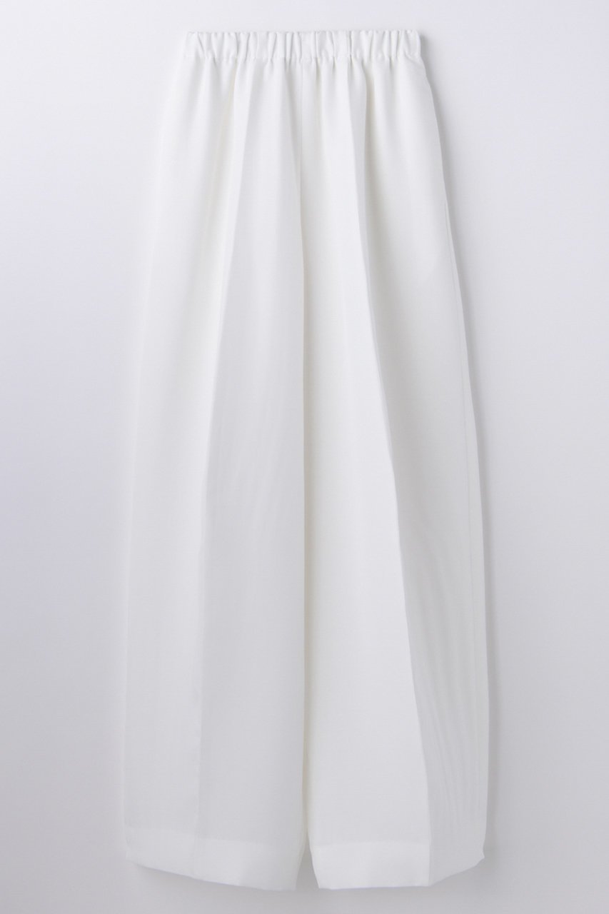 【エンフォルド/ENFOLD】のWIDE COCOON TROUSERS インテリア・キッズ・メンズ・レディースファッション・服の通販 founy(ファウニー) 　ファッション　Fashion　レディースファッション　Fashion for Women　パンツ　Pants & Trousers　ドレープ　Drape, Draping Fabric　リラックス　Relax, Relaxed Fit　夏　Summer　ホワイト|ID: prp329100004896652 ipo3291000000036611283