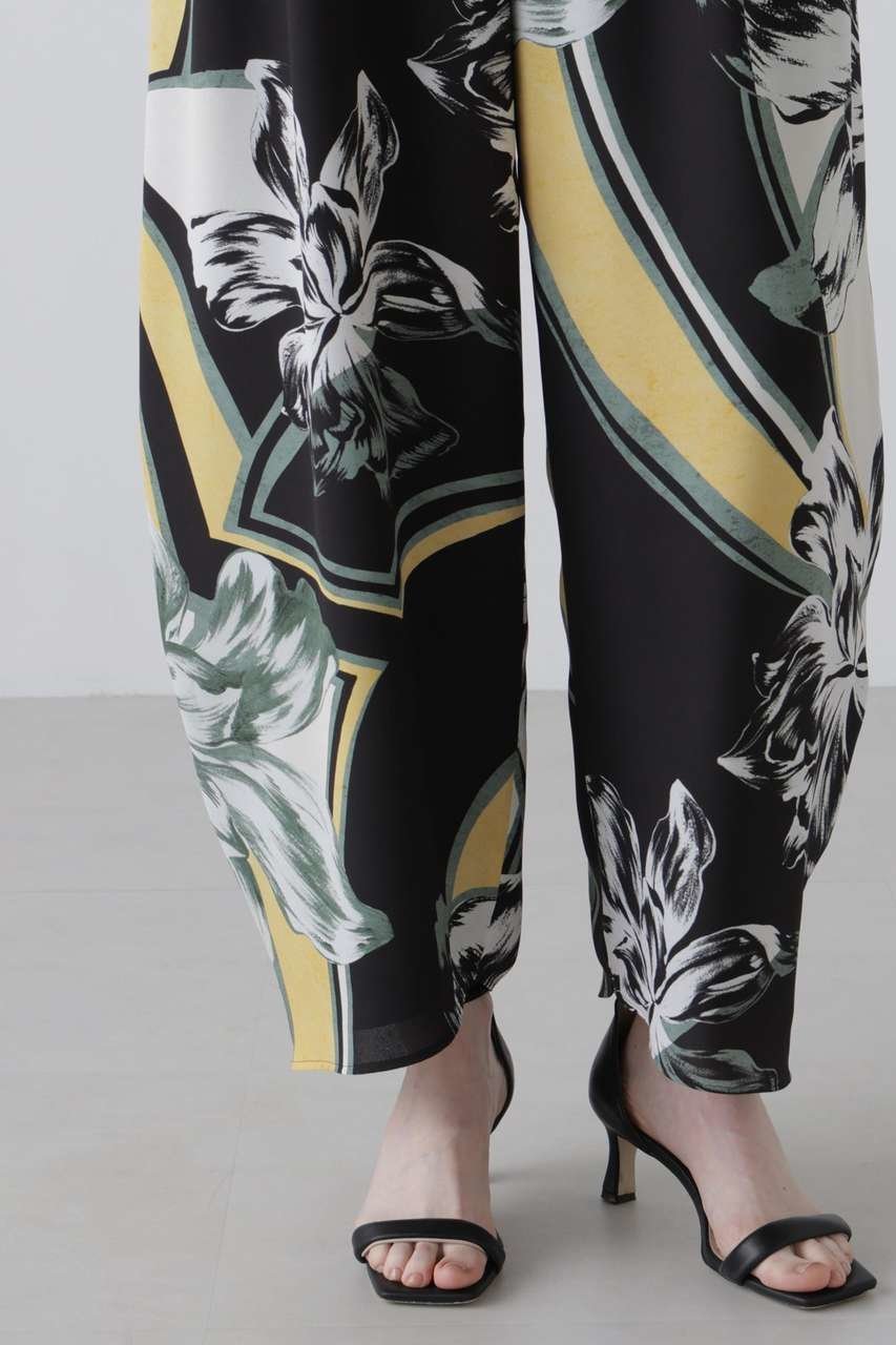 【アドーア/ADORE】のパナマプリントパンツ 人気、トレンドファッション・服の通販 founy(ファニー) 　ファッション　Fashion　レディースファッション　Fashion for Women　パンツ　Pants & Trousers　ジョーゼット　Georgette, Semi-Sheer Fabric　ドレープ　Drape, Draping Fabric　フロント　Front, Front Design　プリント　Print, Printed Pattern　ルーズ　Loose, Oversized　新作・新入荷　New Arrivals / New In　other-7|ID: prp329100004896663 ipo3291000000036611379