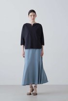 【アドーア/ADORE】のピーチファイユスカート 大人の最旬トレンドファッション＆コーディネート founy(ファウニー) ファッション Fashion レディースファッション Fashion for Women スカート Skirts ロングスカート Long Skirts / Maxi & Midi Skirts おすすめ Recommended / Our Picks セットアップ Set-Up, Coordinated Outfit フレア Flare, Flared ロング Long, Long-Length エレガント 上品 Elegant thumbnail ブルー|ID: prp329100004896689 ipo3291000000036611533