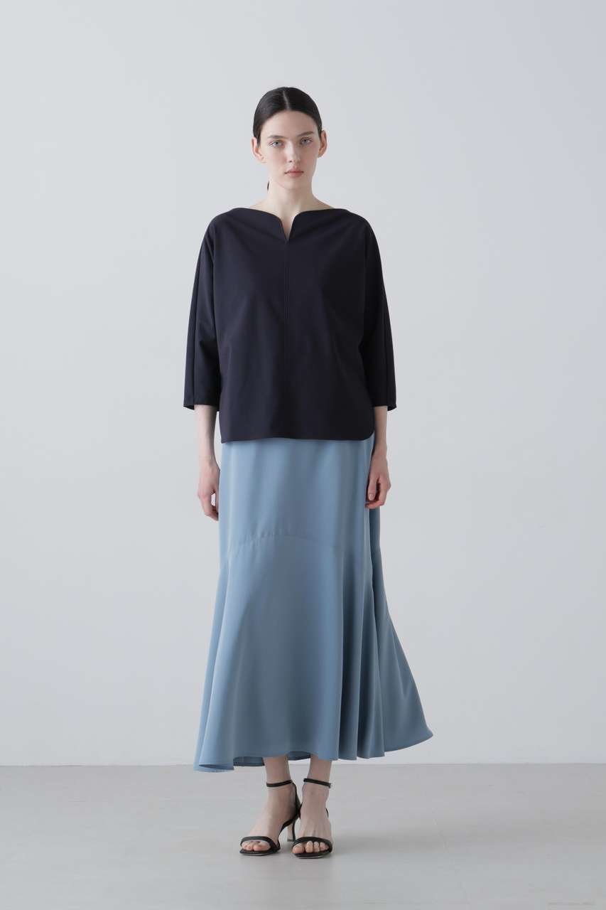 【アドーア/ADORE】のピーチファイユスカート インテリア・キッズ・メンズ・レディースファッション・服の通販 founy(ファウニー) 　ファッション　Fashion　レディースファッション　Fashion for Women　スカート　Skirts　ロングスカート　Long Skirts / Maxi & Midi Skirts　おすすめ　Recommended / Our Picks　セットアップ　Set-Up, Coordinated Outfit　フレア　Flare, Flared　ロング　Long, Long-Length　エレガント 上品　Elegant　ブルー|ID: prp329100004896689 ipo3291000000036611533