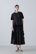 【アドーア/ADORE】のグラフコットンスカート 大人の最旬トレンドファッション＆コーディネート founy(ファウニー) ファッション Fashion レディースファッション Fashion for Women スカート Skirts ロングスカート Long Skirts / Maxi & Midi Skirts おすすめ Recommended / Our Picks セットアップ Set-Up, Coordinated Outfit フェミニン Feminine, Girly メッシュ Mesh, Net Fabric ラッフル Ruffle, Frill レース Lace, Lace Fabric ロング Long, Long-Length 再入荷 Restock / Back in Stock thumbnail ブラック|ID: prp329100004896692 ipo3291000000036611579