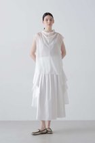 【アドーア/ADORE】のグラフコットンスカート 大人の最旬トレンドファッション＆コーディネート founy(ファウニー) ファッション Fashion レディースファッション Fashion for Women スカート Skirts ロングスカート Long Skirts / Maxi & Midi Skirts おすすめ Recommended / Our Picks セットアップ Set-Up, Coordinated Outfit フェミニン Feminine, Girly メッシュ Mesh, Net Fabric ラッフル Ruffle, Frill レース Lace, Lace Fabric ロング Long, Long-Length 再入荷 Restock / Back in Stock thumbnail ホワイト|ID: prp329100004896692 ipo3291000000036611581