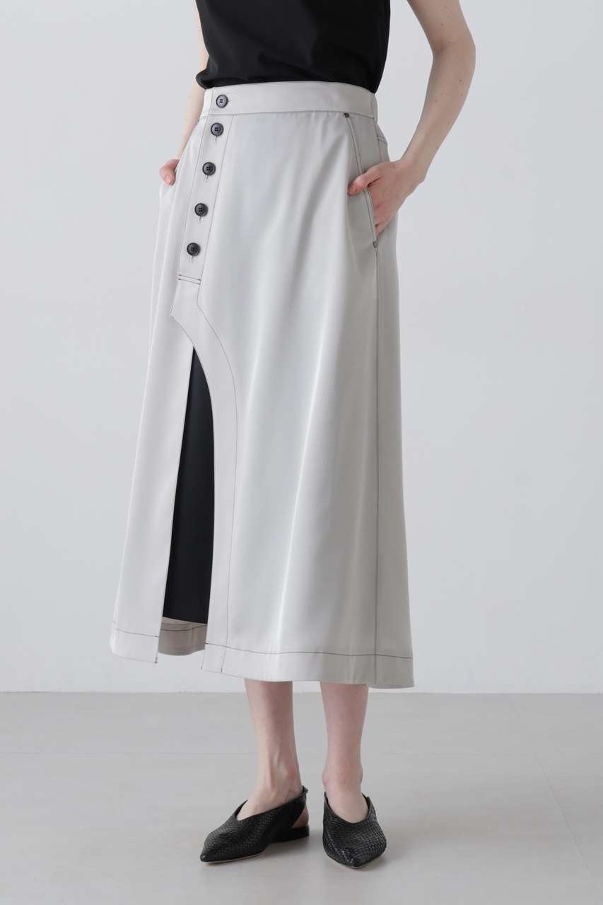 【アドーア/ADORE】のドライストレッチツイルスカート 大人の最旬トレンドファッション＆コーディネート founy(ファウニー) 　ファッション　Fashion　レディースファッション　Fashion for Women　スカート　Skirts　ロングスカート　Long Skirts / Maxi & Midi Skirts　アンダー　Underwear Essentials　ドレープ　Drape, Draping Fabric　ボトム　Bottoms, Lower Wear　ロング　Long, Long-Length　エレガント 上品　Elegant　再入荷　Restock / Back in Stock　other-2|ID: prp329100004896698 ipo3291000000036611623
