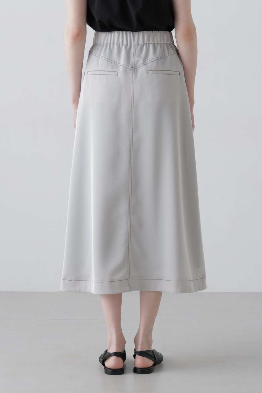 【アドーア/ADORE】のドライストレッチツイルスカート 大人の最旬トレンドファッション＆コーディネート founy(ファウニー) 　ファッション　Fashion　レディースファッション　Fashion for Women　スカート　Skirts　ロングスカート　Long Skirts / Maxi & Midi Skirts　アンダー　Underwear Essentials　ドレープ　Drape, Draping Fabric　ボトム　Bottoms, Lower Wear　ロング　Long, Long-Length　エレガント 上品　Elegant　再入荷　Restock / Back in Stock　other-4|ID: prp329100004896698 ipo3291000000036611627
