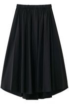 【エイトン/ATON】のNATURAL DYED コットン ローン ギャザード スカート ブラック|ID: prp329100004896703 ipo3291000000036905226