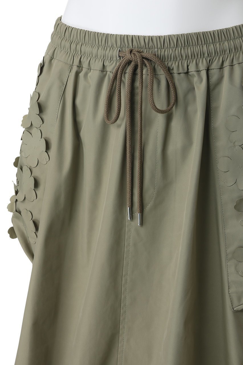 【ミュベール/MUVEIL】のフラワーカーゴスカート 人気、トレンドファッション・服の通販 founy(ファニー) ファッション Fashion レディースファッション Fashion for Women スカート Skirts ロングスカート Long Skirts / Maxi & Midi Skirts ストレッチ Stretch, Stretchy Fabric フェミニン Feminine, Girly フォルム Silhouette, Form フラワー Flower, Floral ポケット Pocket, Pocket Detail リボン Ribbon, Bow ロング Long, Long-Length 新作・新入荷 New Arrivals / New In other-5|ID: prp329100004896705 ipo3291000000036611693