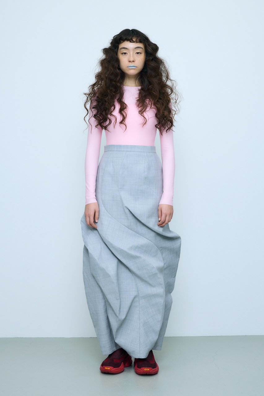 【ナゴンスタンス/nagonstans】のridge line skirt 大人の最旬トレンドファッション＆コーディネート founy(ファウニー) 　ファッション　Fashion　レディースファッション　Fashion for Women　スカート　Skirts　ロングスカート　Long Skirts / Maxi & Midi Skirts　シンプル　Simple, Minimal　ストレッチ　Stretch, Stretchy Fabric　ストレート　Straight, Straight Cut　ロング　Long, Long-Length　夏　Summer　other-3|ID: prp329100004896708 ipo3291000000036905245