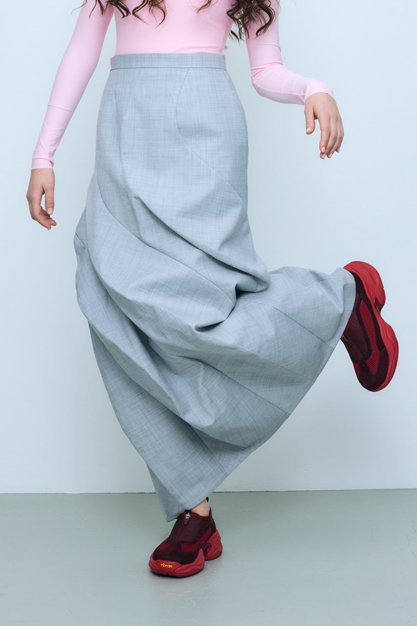 【ナゴンスタンス/nagonstans】のridge line skirt 大人の最旬トレンドファッション＆コーディネート founy(ファウニー) 　ファッション　Fashion　レディースファッション　Fashion for Women　スカート　Skirts　ロングスカート　Long Skirts / Maxi & Midi Skirts　シンプル　Simple, Minimal　ストレッチ　Stretch, Stretchy Fabric　ストレート　Straight, Straight Cut　ロング　Long, Long-Length　夏　Summer　other-7|ID: prp329100004896708 ipo3291000000036905249