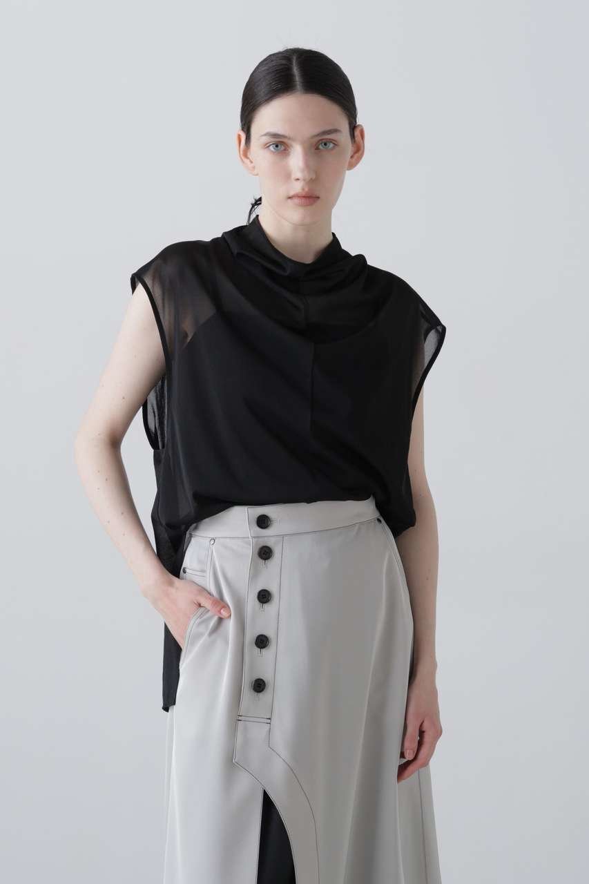 【アドーア/ADORE】のシアージャージートップス 人気、トレンドファッション・服の通販 founy(ファニー) ファッション Fashion レディースファッション Fashion for Women トップス・カットソー Cut & Sew Tops シャツ・ブラウス・オフィスカジュアル Elegant Blouses & Button-Ups ロングTシャツ・Tシャツ Longline T-Shirts & Tees カットソー・ベーシックTシャツ Cut-and-Sewn Tops / Stretch Tees & Basics インナー Innerwear シフォン Chiffon, Lightweight Fabric ショート Short, Short Length ジャケット Jacket, Outerwear ストレッチ Stretch, Stretchy Fabric スリーブ Sleeve, Long Sleeve / Short Sleeve 夏 Summer 新作・新入荷 New Arrivals / New In 春 Spring S/S・春夏 SS, Spring/Summer, Warm Season other-1|ID: prp329100004898085 ipo3291000000036638282