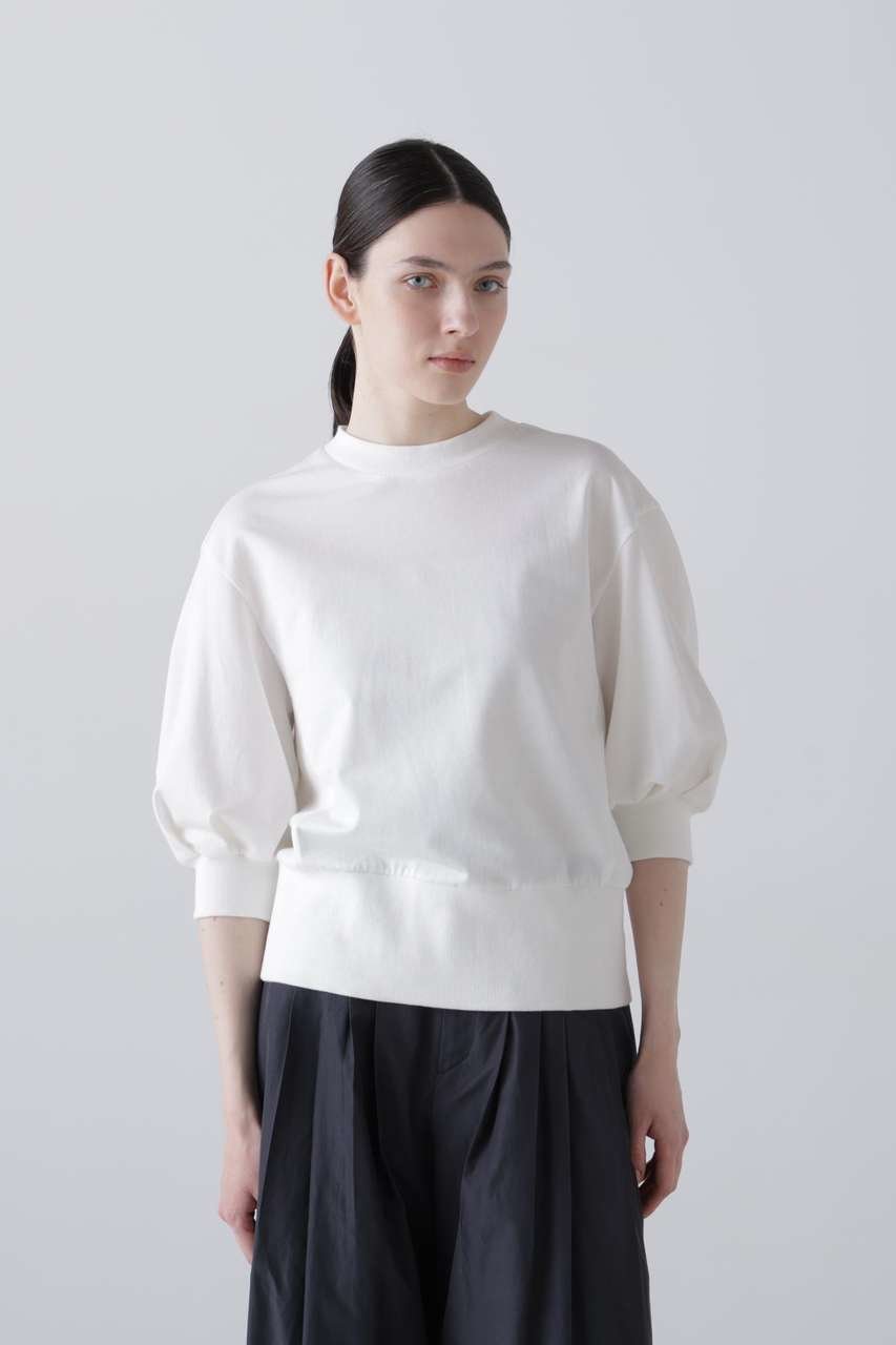 【アドーア/ADORE】のハイゲージウラケトップス インテリア・キッズ・メンズ・レディースファッション・服の通販 founy(ファニー) ファッション Fashion レディースファッション Fashion for Women トップス・カットソー Cut & Sew Tops シャツ・ブラウス・オフィスカジュアル Elegant Blouses & Button-Ups ロングTシャツ・Tシャツ Longline T-Shirts & Tees カットソー・ベーシックTシャツ Cut-and-Sewn Tops / Stretch Tees & Basics カットソー Cut and Sewn Top コンパクト Compact, Small Size ショート Short, Short Length スリーブ Sleeve, Long Sleeve / Short Sleeve テレコ Ribbed, Rib Stitch バランス Balance, Style Balance 新作・新入荷 New Arrivals / New In ホワイト|ID: prp329100004898086 ipo3291000000036638291