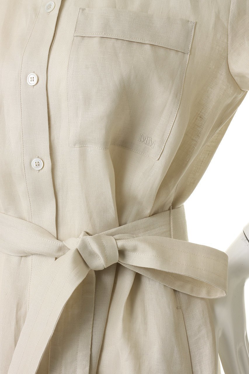 【マックスマーラ/Max Mara】の【MM】TABELLA ベルテッド シャツ ワンピース 人気、トレンドファッション・服の通販 founy(ファニー) 　ファッション　Fashion　レディースファッション　Fashion for Women　ワンピース　Dresses　シャツワンピース / 1枚で着映えコーデ　Shirt Dresses　チュニック　Tunic Tops & Dresses　チュニック　Tunic, Long Top　リネン　Linen, Linen Fabric　ロング　Long, Long-Length　新作・新入荷　New Arrivals / New In　ビジネス 仕事 通勤　Business / Work / Commuting　other-5|ID: prp329100004898087 ipo3291000000036638304