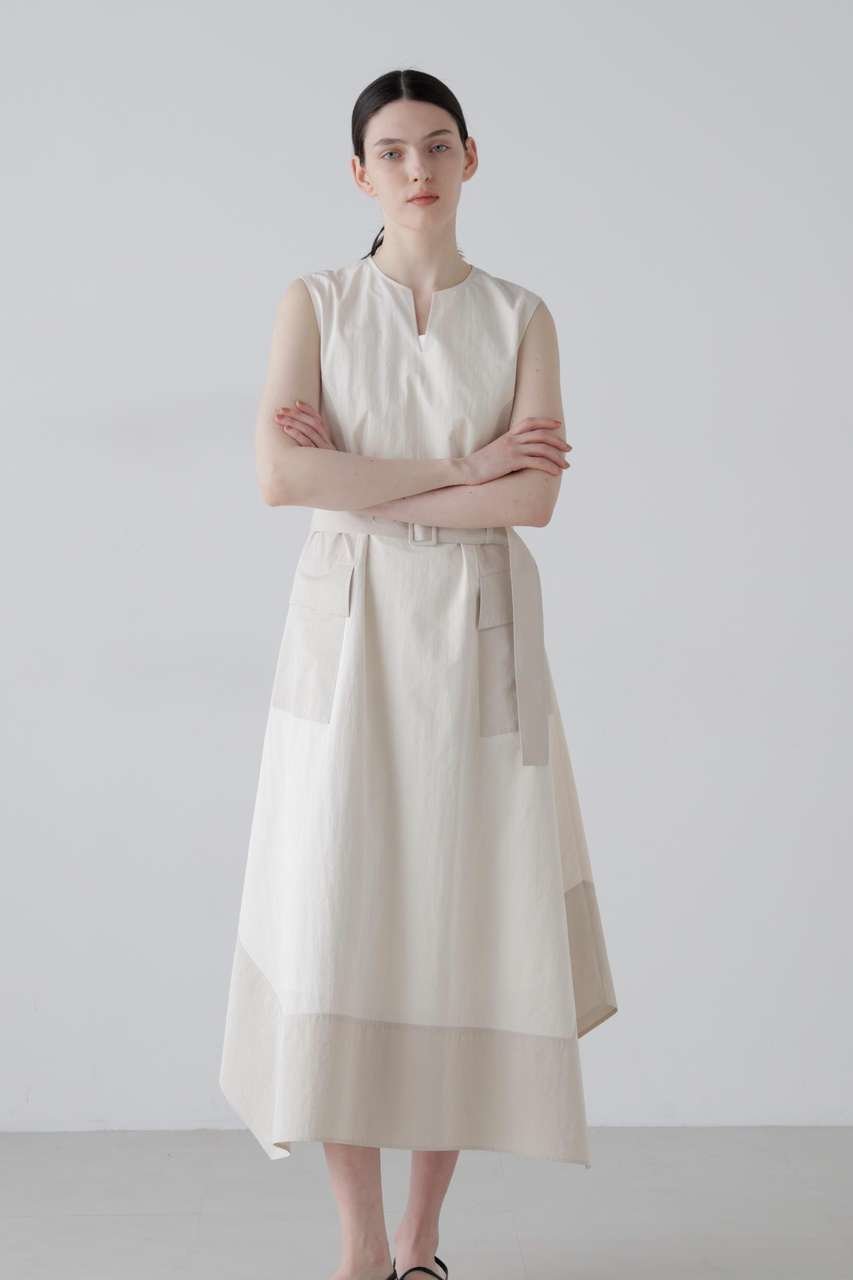 【アドーア/ADORE】のドライタッチクロスワンピース 人気、トレンドファッション・服の通販 founy(ファニー) 　ファッション　Fashion　レディースファッション　Fashion for Women　ワンピース　Dresses　チュニック　Tunic Tops & Dresses　イレギュラーヘム　Irregular Hem　チュニック　Tunic, Long Top　ポケット　Pocket, Pocket Detail　ロング　Long, Long-Length　新作・新入荷　New Arrivals / New In　other-2|ID: prp329100004898089 ipo3291000000036638318