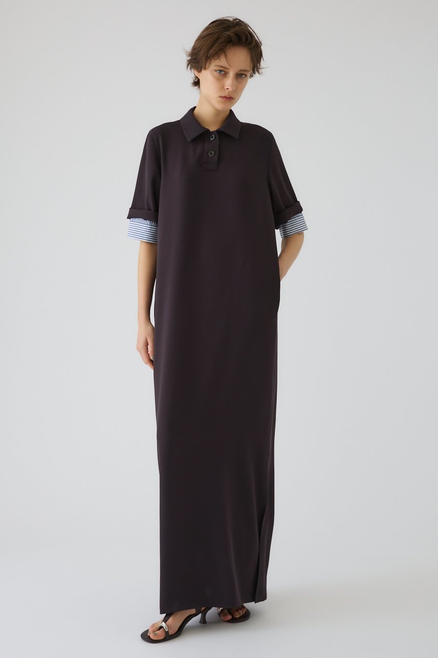 【リムアーク/RIM.ARK】の【4/1 10:00販売開始】Polo design maxi OP/ワンピース 人気、トレンドファッション・服の通販 founy(ファニー) ファッション Fashion レディースファッション Fashion for Women ワンピース Dresses チュニック Tunic Tops & Dresses おすすめ Recommended / Our Picks ストライプ Stripe, Striped Pattern チュニック Tunic, Long Top ツイル Twist, Twisted Detail マキシ Maxi, Full Length ロング Long, Long-Length 新作・新入荷 New Arrivals / New In other-5|ID: prp329100004898091 ipo3291000000036638340
