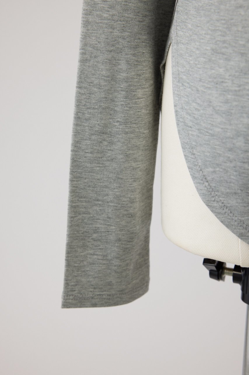 【リムアーク/RIM.ARK】の【4/1 10:00販売開始】Soft touch comfy tops/トップス 人気、トレンドファッション・服の通販 founy(ファニー) 　ファッション　Fashion　レディースファッション　Fashion for Women　トップス・カットソー　Cut & Sew Tops　シャツ・ブラウス・オフィスカジュアル　Elegant Blouses & Button-Ups　ショート　Short, Short Length　スリーブ　Sleeve, Long Sleeve / Short Sleeve　ヘムライン　Hemline, Bottom Cut　ベーシック　Basic, Essential　新作・新入荷　New Arrivals / New In　other-6|ID: prp329100004898094 ipo3291000000036638371