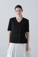 【アドーア/ADORE】のストレッチジョーゼットジャケット 人気、トレンドファッション・服の通販 founy(ファニー) ファッション Fashion レディースファッション Fashion for Women アウター Coat / Outerwear Collection レディースジャケット・軽アウター Jackets おすすめ Recommended / Our Picks コンパクト Compact, Small Size ジャケット Jacket, Outerwear セットアップ Set-Up, Coordinated Outfit ダブル Double, Double-Breasted エレガント 上品 Elegant 新作・新入荷 New Arrivals / New In |ID:prp329100004898098