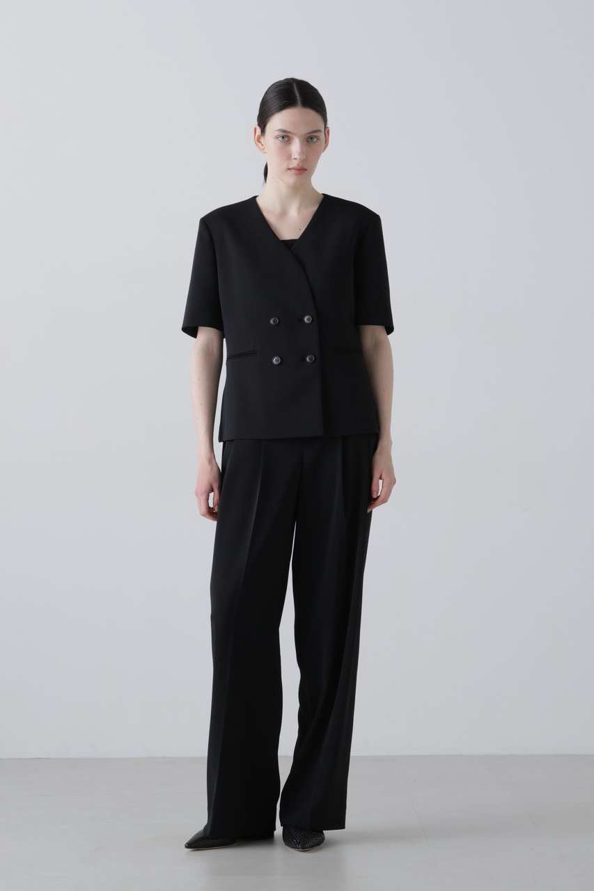 【アドーア/ADORE】のストレッチジョーゼットジャケット 人気、トレンドファッション・服の通販 founy(ファニー) 　ファッション　Fashion　レディースファッション　Fashion for Women　アウター　Coat / Outerwear Collection　レディースジャケット・軽アウター　Jackets　おすすめ　Recommended / Our Picks　コンパクト　Compact, Small Size　ジャケット　Jacket, Outerwear　セットアップ　Set-Up, Coordinated Outfit　ダブル　Double, Double-Breasted　エレガント 上品　Elegant　新作・新入荷　New Arrivals / New In　other-3|ID: prp329100004898098 ipo3291000000036638406