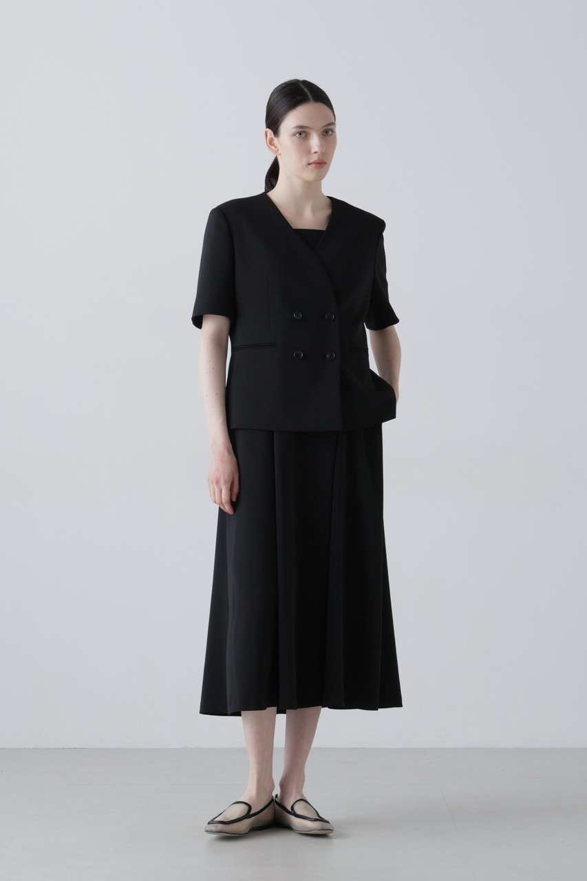 【アドーア/ADORE】のストレッチジョーゼットジャケット 人気、トレンドファッション・服の通販 founy(ファニー) 　ファッション　Fashion　レディースファッション　Fashion for Women　アウター　Coat / Outerwear Collection　レディースジャケット・軽アウター　Jackets　おすすめ　Recommended / Our Picks　コンパクト　Compact, Small Size　ジャケット　Jacket, Outerwear　セットアップ　Set-Up, Coordinated Outfit　ダブル　Double, Double-Breasted　エレガント 上品　Elegant　新作・新入荷　New Arrivals / New In　other-6|ID: prp329100004898098 ipo3291000000036638409