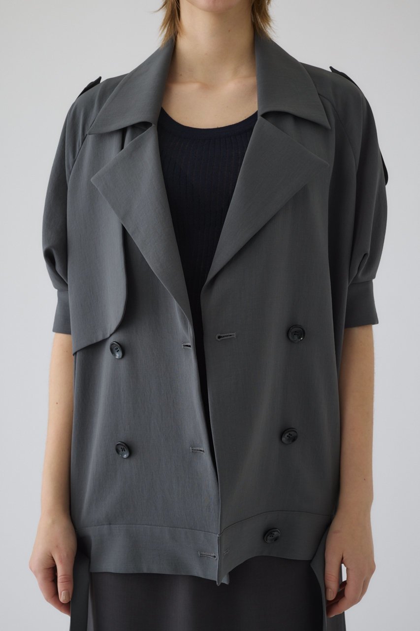 【リムアーク/RIM.ARK】の【4/1 10:00販売開始】Soft trench JK/ジャケット 人気、トレンドファッション・服の通販 founy(ファニー) 　ファッション　Fashion　レディースファッション　Fashion for Women　アウター　Coat / Outerwear Collection　レディースジャケット・軽アウター　Jackets　おすすめ　Recommended / Our Picks　インナー　Innerwear　ジャケット　Jacket, Outerwear　セットアップ　Set-Up, Coordinated Outfit　ドレープ　Drape, Draping Fabric　ワイド　Wide, Wide Fit　エレガント 上品　Elegant　新作・新入荷　New Arrivals / New In　other-2|ID: prp329100004898099 ipo3291000000036638416