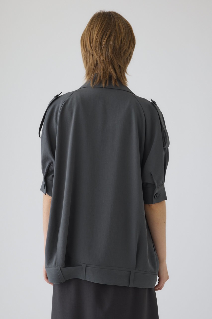 【リムアーク/RIM.ARK】の【4/1 10:00販売開始】Soft trench JK/ジャケット 人気、トレンドファッション・服の通販 founy(ファニー) 　ファッション　Fashion　レディースファッション　Fashion for Women　アウター　Coat / Outerwear Collection　レディースジャケット・軽アウター　Jackets　おすすめ　Recommended / Our Picks　インナー　Innerwear　ジャケット　Jacket, Outerwear　セットアップ　Set-Up, Coordinated Outfit　ドレープ　Drape, Draping Fabric　ワイド　Wide, Wide Fit　エレガント 上品　Elegant　新作・新入荷　New Arrivals / New In　other-6|ID: prp329100004898099 ipo3291000000036638420