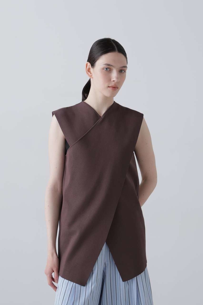 【アドーア/ADORE】のクリスクロスニット 人気、トレンドファッション・服の通販 founy(ファニー) ファッション Fashion レディースファッション Fashion for Women トップス・カットソー Cut & Sew Tops ニット Knit Tops & Sweaters カジュアルプルオーバー・ニットトップス Pullovers & Knit Tops / Casual Pullovers ストレッチ Stretch, Stretchy Fabric ノースリーブ Sleeveless, No-Sleeve フロント Front, Front Design 新作・新入荷 New Arrivals / New In other-4|ID: prp329100004898101 ipo3291000000036638436