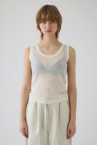【リムアーク/RIM.ARK】の【4/1 10:00販売開始】Needle knit tank top/タンクトップ 人気、トレンドファッション・服の通販 founy(ファニー) ファッション Fashion レディースファッション Fashion for Women トップス・カットソー Cut & Sew Tops ニット Knit Tops & Sweaters カジュアルプルオーバー・ニットトップス Pullovers & Knit Tops / Casual Pullovers おすすめ Recommended / Our Picks インナー Innerwear キャミソール Camisole, Spaghetti Strap Top タンク Tank Top, Sleeveless Top エレガント 上品 Elegant 新作・新入荷 New Arrivals / New In thumbnail ホワイト|ID: prp329100004898103 ipo3291000000036638449