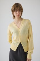 【リムアーク/RIM.ARK】の【4/1 10:00販売開始】Comfortable compact C/D/カーディガン 人気、トレンドファッション・服の通販 founy(ファニー) ファッション Fashion レディースファッション Fashion for Women トップス・カットソー Cut & Sew Tops ニット Knit Tops & Sweaters カーディガン・羽織り Layered Style Cardigans おすすめ Recommended / Our Picks カーディガン Cardigan, Knitwear コンパクト Compact, Small Size シルク Silk, 100% Silk フレア Flare, Flared フロント Front, Front Design ワイド Wide, Wide Fit 夏 Summer 新作・新入荷 New Arrivals / New In 春 Spring S/S・春夏 SS, Spring/Summer, Warm Season thumbnail ライトイエロー|ID: prp329100004898104 ipo3291000000036638463