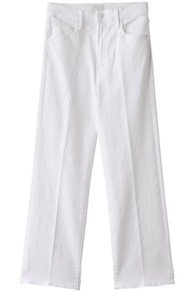 【マザー/MOTHER】 THE RAMBLER ZIP ANKLE ストレートホワイトデニム(FOT)人気、トレンドファッション・服の通販 founy(ファニー) ファッション Fashion レディースファッション Fashion for Women パンツ Pants & Trousers デニムパンツ・ジーンズ・美脚デニム Denim Jeans & Pants ストレート Straight, Straight Cut デニム Denim, Jeans Material 定番 Standard, Basic Item |ID:prp329100004898109