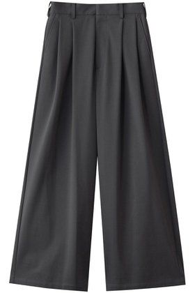 【グラフペーパー/Graphpaper】のCompact Ponte Wide Pants/パンツ 人気、トレンドファッション・服の通販 founy(ファニー) ファッション Fashion レディースファッション Fashion for Women パンツ Pants & Trousers フロント Front, Front Design ループ Loop, Loop Knit ロング Long, Long-Length ワイド Wide, Wide Fit |ID:prp329100004898135