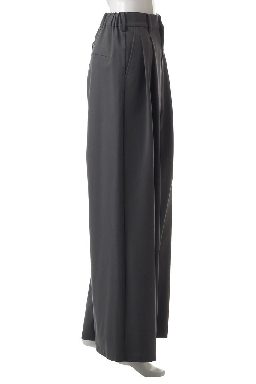 【グラフペーパー/Graphpaper】のCompact Ponte Wide Pants/パンツ 人気、トレンドファッション・服の通販 founy(ファニー) ファッション Fashion レディースファッション Fashion for Women パンツ Pants & Trousers フロント Front, Front Design ループ Loop, Loop Knit ロング Long, Long-Length ワイド Wide, Wide Fit other-3|ID: prp329100004898135 ipo3291000000036641054