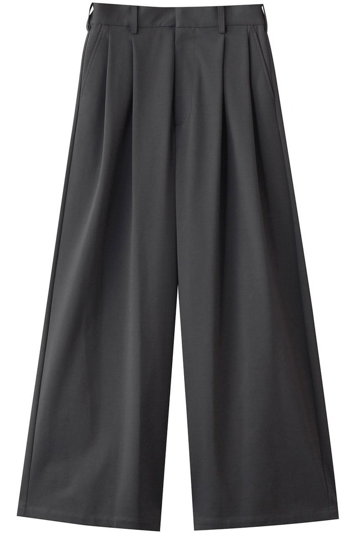 【グラフペーパー/Graphpaper】のCompact Ponte Wide Pants/パンツ インテリア・キッズ・メンズ・レディースファッション・服の通販 founy(ファニー) https://founy.com/ ファッション Fashion レディースファッション Fashion for Women パンツ Pants & Trousers フロント Front, Front Design ループ Loop, Loop Knit ロング Long, Long-Length ワイド Wide, Wide Fit |ID: prp329100004898135 ipo3291000000036907443