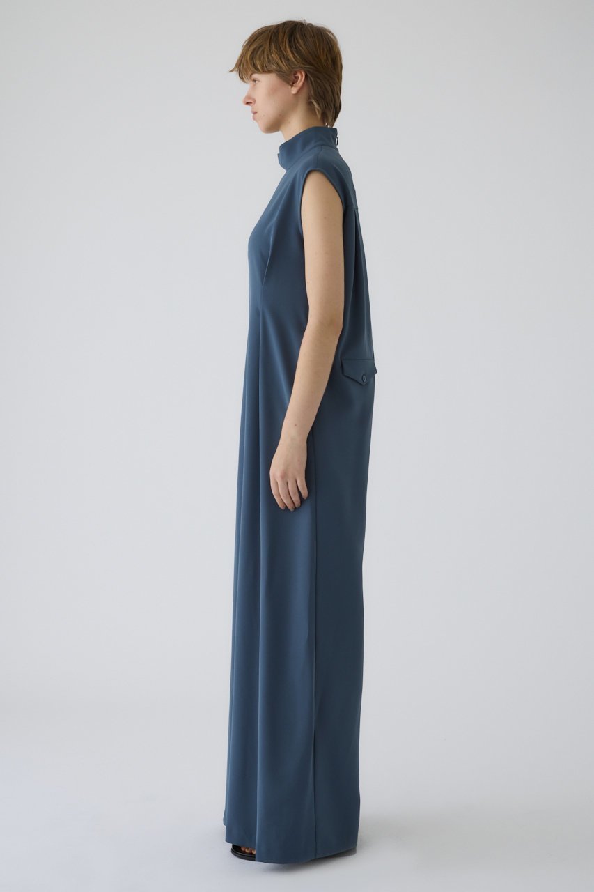 【リムアーク/RIM.ARK】のModern twill all in one/オールインワン 人気、トレンドファッション・服の通販 founy(ファニー) 　ファッション　Fashion　レディースファッション　Fashion for Women　パンツ　Pants & Trousers　オケージョン　Occasion Wear　スタイリッシュ　Stylish, Fashionable　ダブル　Double, Double-Breasted　ノースリーブ　Sleeveless, No-Sleeve　ハイネック　High Neck, Mock Neck　モダン　Modern, Contemporary　other-3|ID: prp329100004898137 ipo3291000000036641096