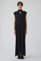 【リムアーク/RIM.ARK】のModern twill all in one/オールインワン 人気、トレンドファッション・服の通販 founy(ファニー) ファッション Fashion レディースファッション Fashion for Women パンツ Pants & Trousers オケージョン Occasion Wear スタイリッシュ Stylish, Fashionable ダブル Double, Double-Breasted ノースリーブ Sleeveless, No-Sleeve ハイネック High Neck, Mock Neck モダン Modern, Contemporary |ID:prp329100004898137