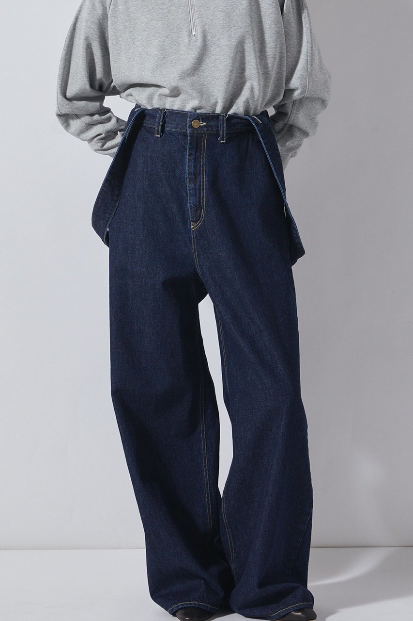【フローレント/FLORENT】の11oz DENIM サスペンダーパンツ 人気、トレンドファッション・服の通販 founy(ファニー) 　ファッション　Fashion　レディースファッション　Fashion for Women　パンツ　Pants & Trousers　デニムパンツ・ジーンズ・美脚デニム　Denim Jeans & Pants　サスペンダー　Suspenders, Braces　デニム　Denim, Jeans Material　マニッシュ　Mannish, Boyish　新作・新入荷　New Arrivals / New In　other-8|ID: prp329100004898158 ipo3291000000036641765